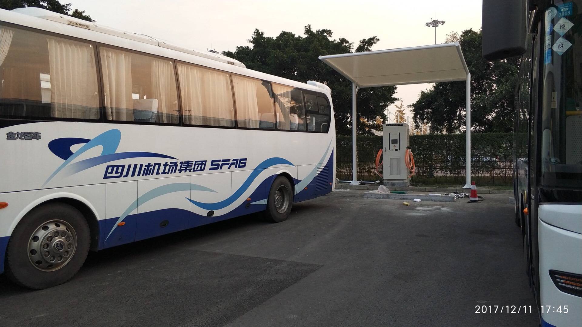 成都雙流機場大巴停車場